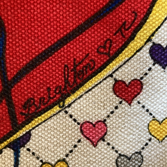 Brighton Love & Joy canvas crossbody bag - Picture 2 of 6